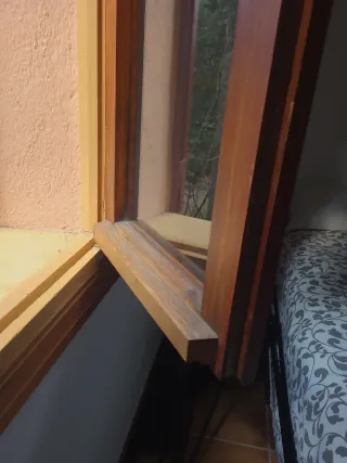 5 Ventanas de madera de pino