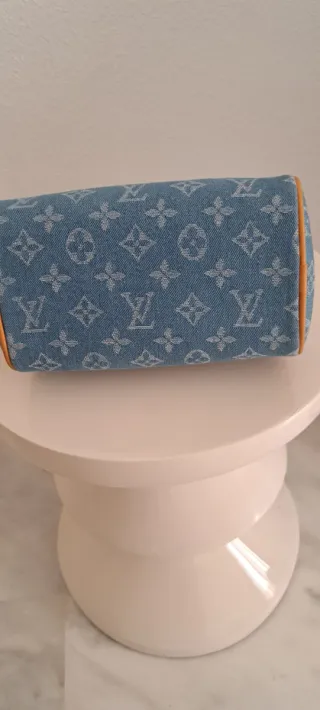 Bolso Louis Vuitton Speedy Denim Azul
