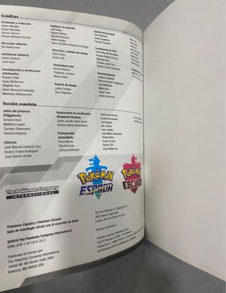 Guía Oficial Pokémon Espada y Escudo