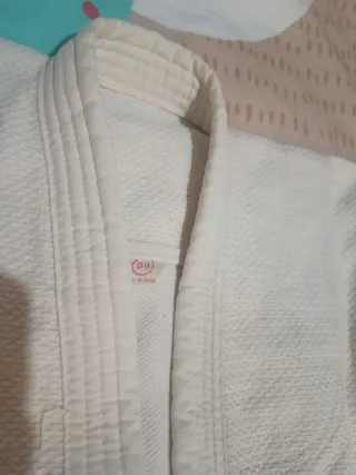 Kimono Judo Infantil Blanco y Naranja