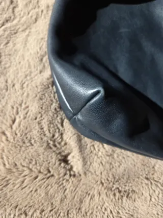 Bolso Tote Piel Zubi Azul