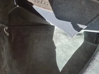 Bolso Tote Piel Zubi Azul