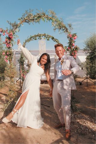 Vestido de Novia Blanco roto