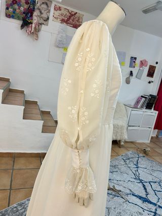 Vestido de Novia Blanco roto