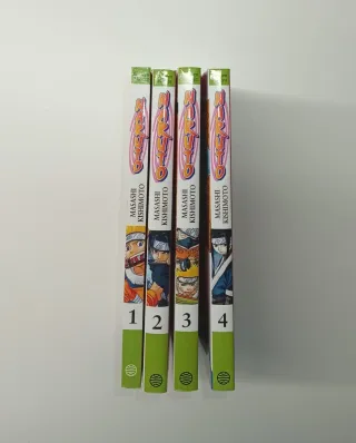 Naruto nº 1-4