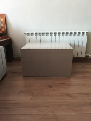 Mueble recibidor blanco madera