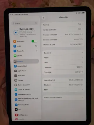 iPad Air 4 verde