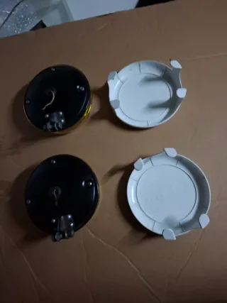 Fari Carello Gialli con Copri Fari