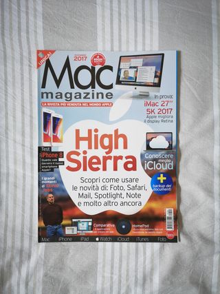 Rivista Mac magazine Dicembre 2017 mensile n. 109