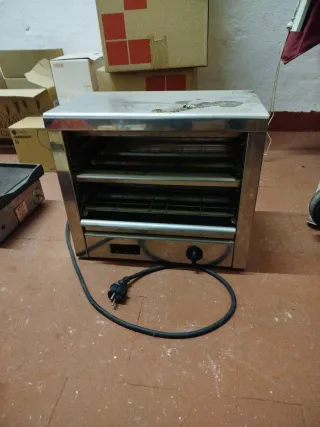 Salamandra Eléctrica Acero Inoxidable