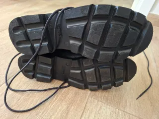 Botas militares hombre negras