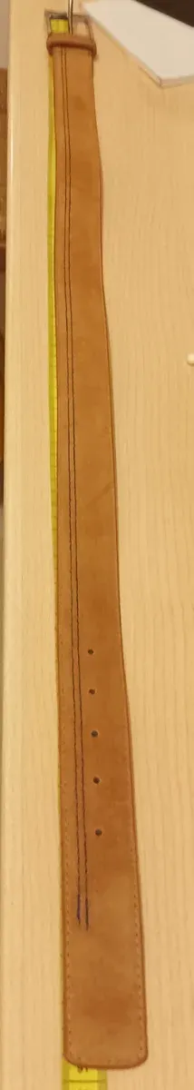 Cinturón de Piel Auténtica BASLINEA Marrón