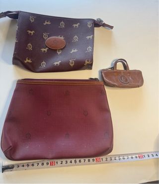 3 neceser bolso monedero El Caballo El Potro