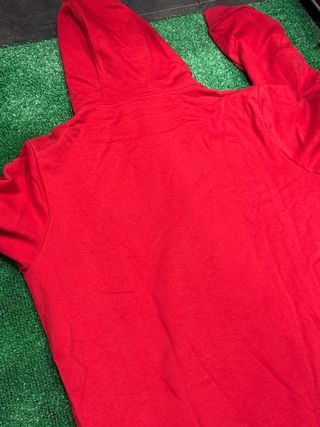 Sudadera Adidas Roja con Diseño