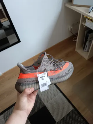 Adidas Yeezy 350 Boost V2 Gris Naranja