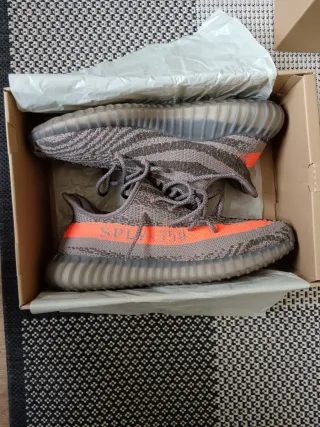 Adidas Yeezy 350 Boost V2 Gris Naranja