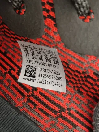 Adidas Yeezy 350 Boost V2 Gris Naranja