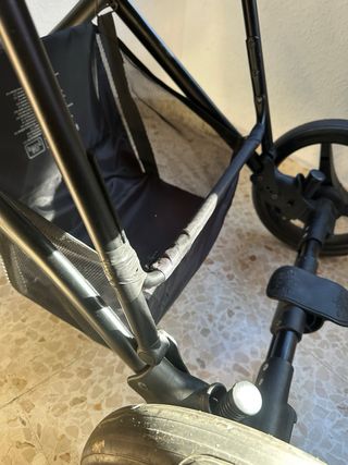 Cochecito Bebé Bebetto Gris