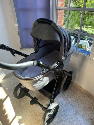 Cochecito Bebé Bebetto Gris