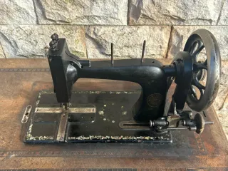 Máquina coser Wertheim Elektra finales Siglo XIX