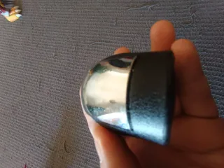 Perilla palanca cambios coche cromada