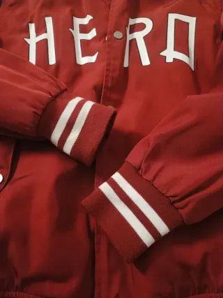 Cazadora Bomber Roja OFERTA 10EUROS.