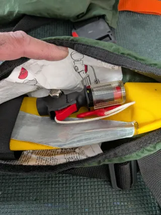 Chaleco salvavidas CO2 sin botella