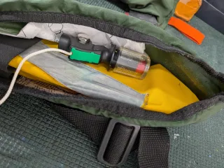 Chaleco salvavidas CO2 sin botella