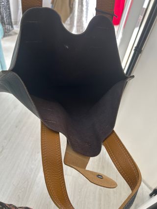 Bolso de piel para portátil