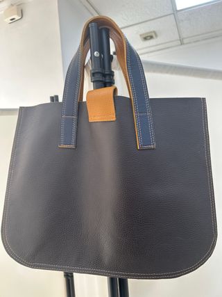 Bolso de piel para portátil