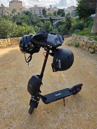 Patinete eléctrico 500W - 2 Cascos + Extras