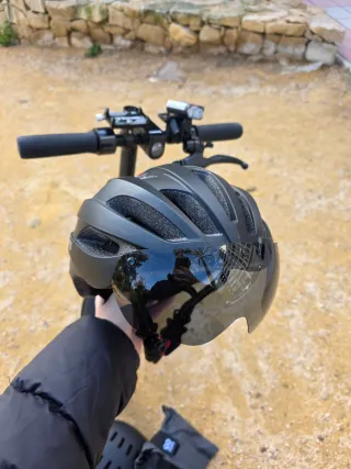 Patinete eléctrico 500W - 2 Cascos + Extras