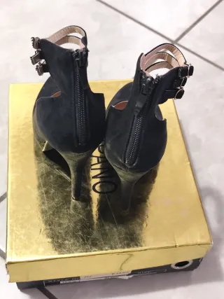 Scarpe con tacco nere eleganti