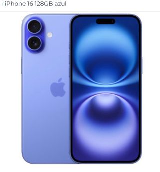iPhone 16 128GB Azul