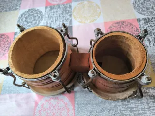 Bongos de madera Timbales