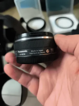 Equipo fotografia completo Panasonic Lumix GF3