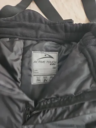 Pantalón Esqui Active Touch Negro Kids 152