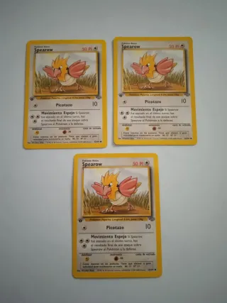 Cartas Pokémon Spearow