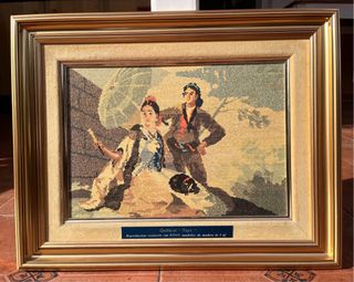 Reproducción Goya Quitasol en Madera