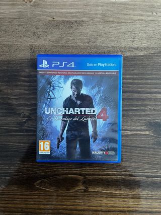 Uncharted 4 El Desenlace del Ladrón PS4