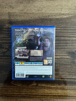Uncharted 4 El Desenlace del Ladrón PS4