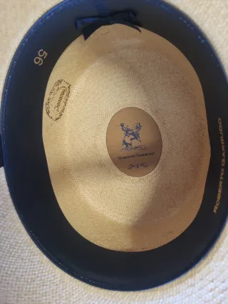 Sombrero Panamá Rocío Roberto Garrudo