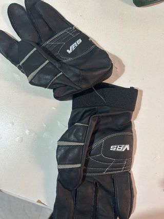 Guantes de Béisbol Easton Negro/Plata