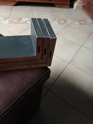 Juego 3 Estanterías Negras Ikea