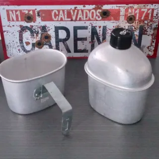 Cantimplora y taza tipo US