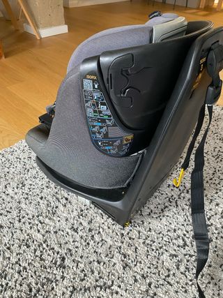 Silla coche hasta 15 kg ISOFIX