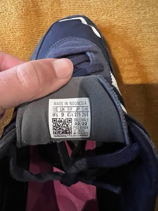 Adidas Zapatillas Azul Marino y Rojo