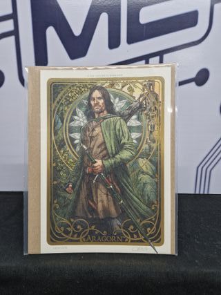 Weta Workshop Litografía Aragorn Art Card