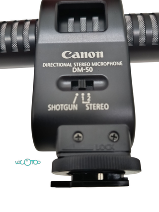 Micrófono Canon DM-50 Direccional Estéreo