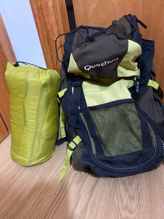 Mochila Quechua senderismo/camping Regalo saco